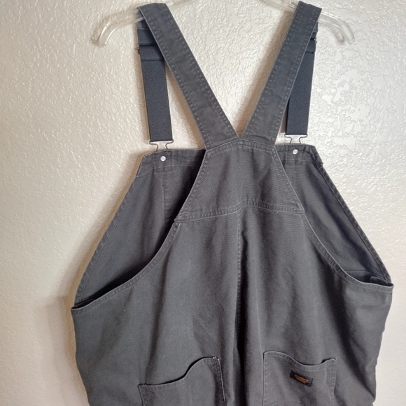 REI Co-op Overalls Outdoor Trailsmith Camp Canvas Double Knee sz 3Xl x 30 - Picture 5 of 7